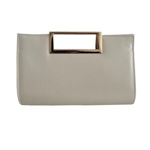 3452 Fashion Glossy Faux Leather Evening Handbag Purse Stylish Chain